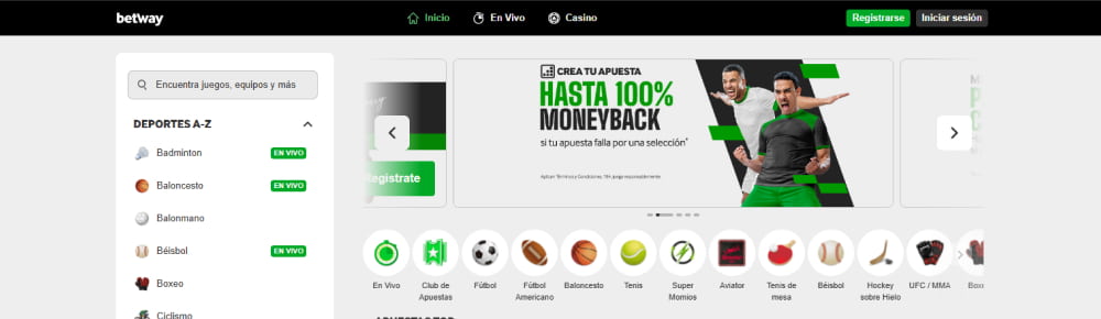Bonos de Betway Bolivia